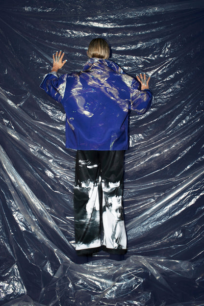 3 Photos Reversible Bomber Jacket