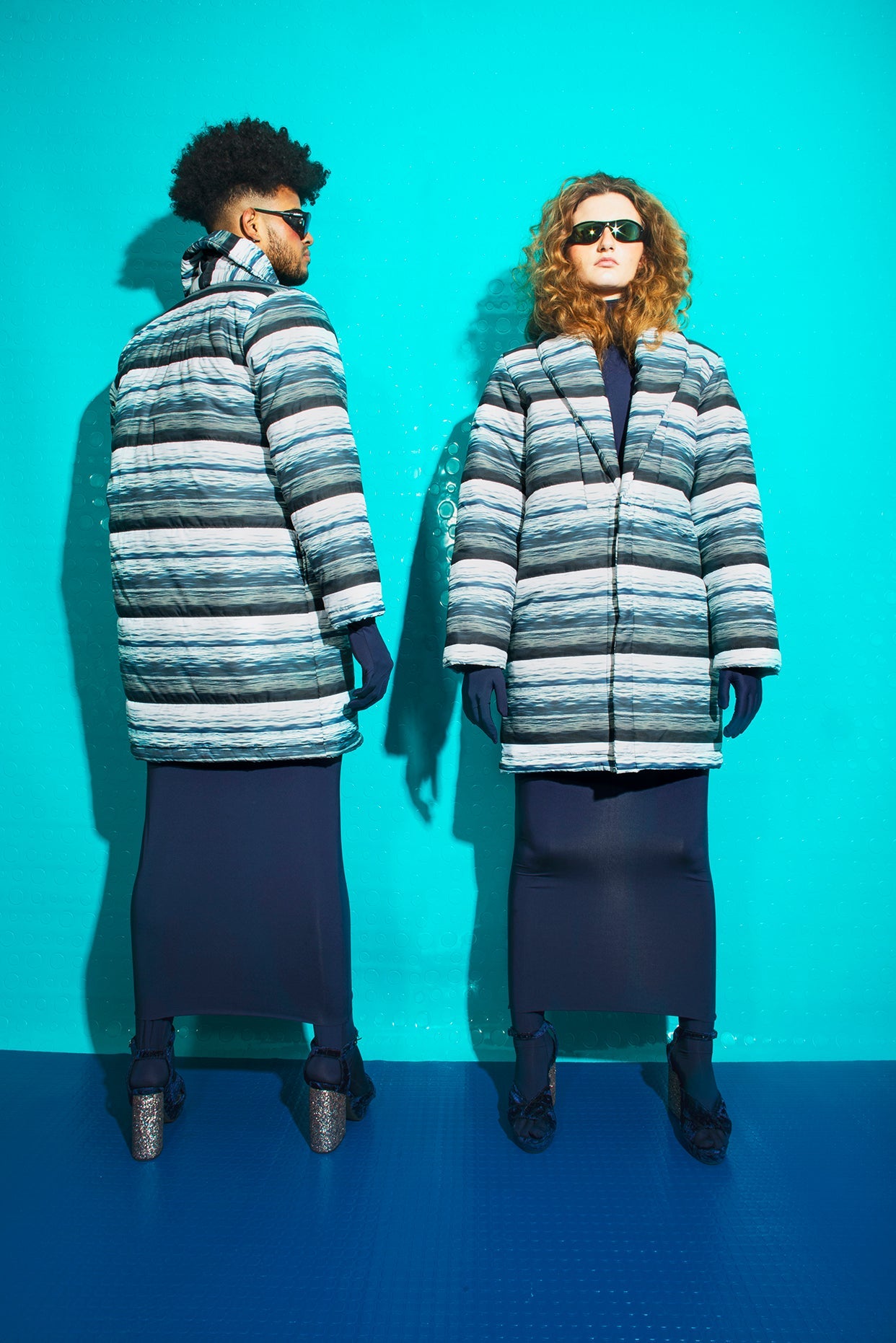 Puffer jacket Agua Panama