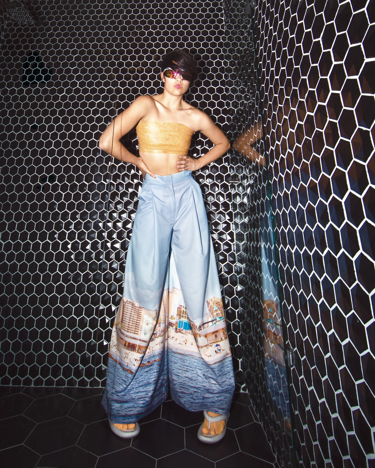 Coney Island Palazzo Pants