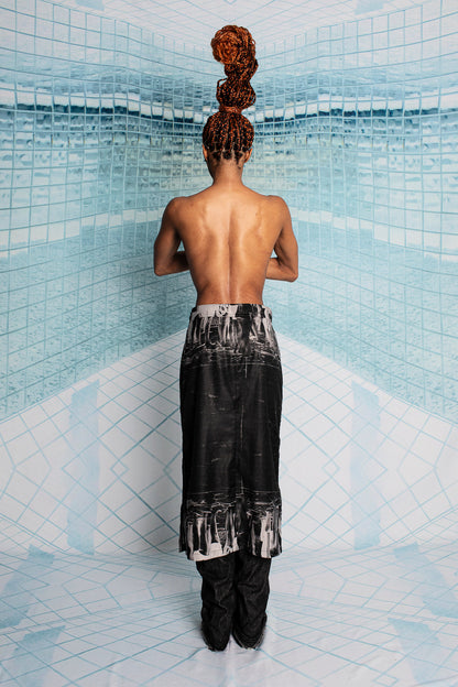 Girardota Negativo Midi Skirt
